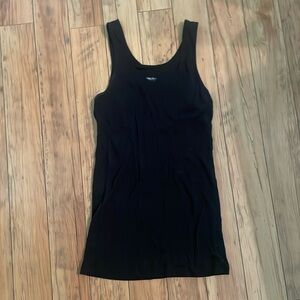 Plain Black Tank Top